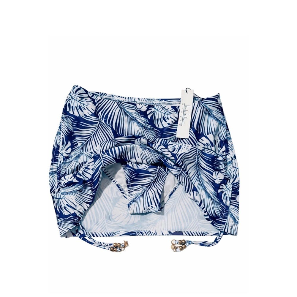 NWT Blue Leaf Swim Skirt - Picture 3 of 5